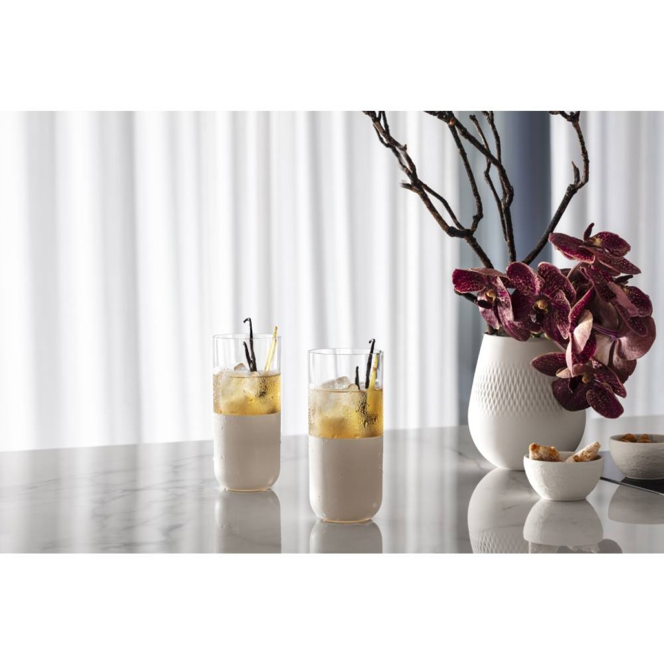 Villeroy & Boch Σετ 4 τεμ. ποτήρι νερού/ αναψυκτικού 0,30 λτ. σειρά Manufacture Rock Blanc Manufacture Rock by Villeroy & Boch