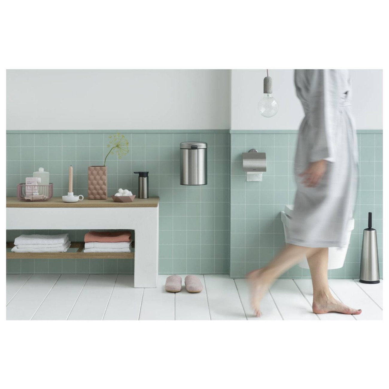 Brabantia Πιγκάλ Matt Steel σειρά Classic Αξεσουάρ Μπάνιου