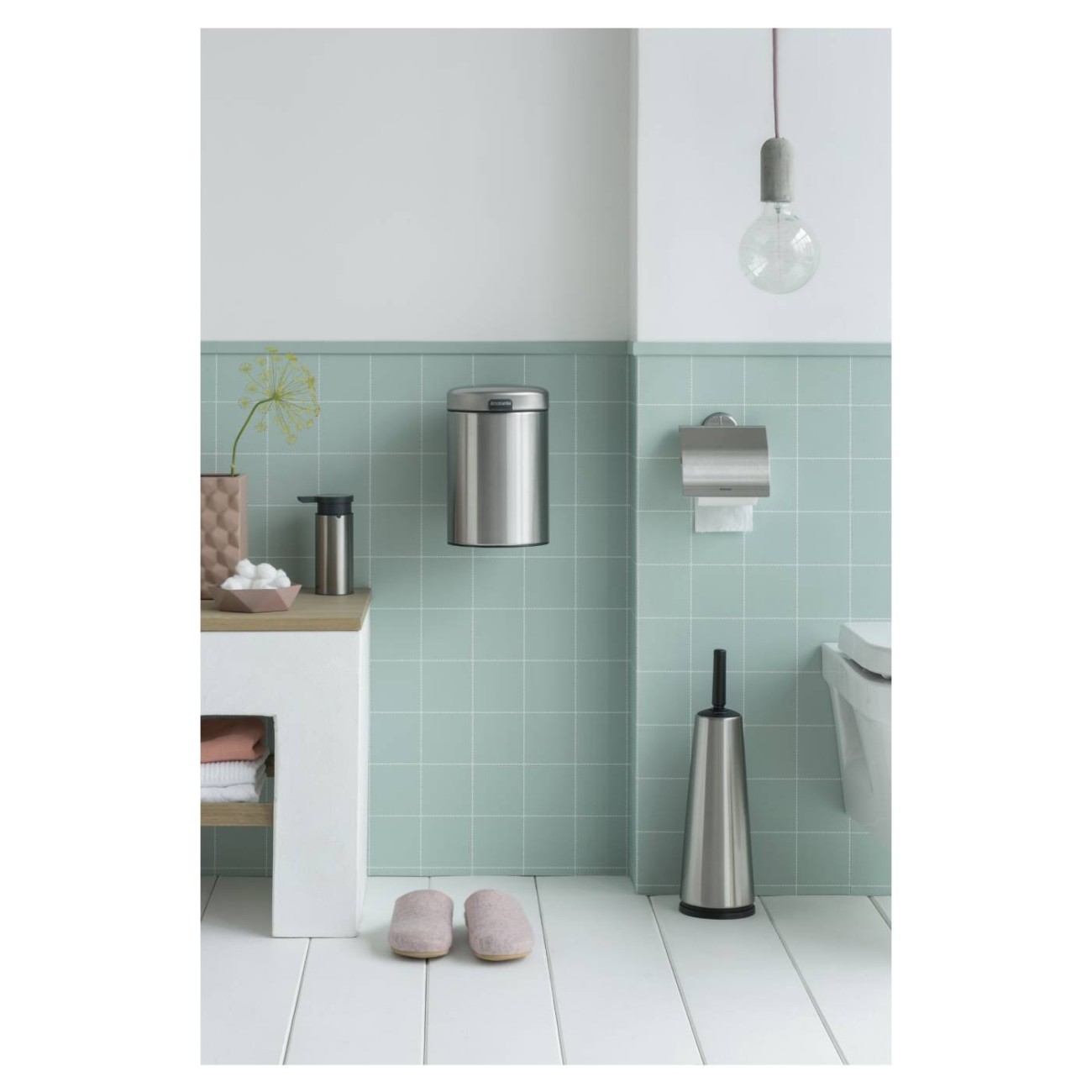 Brabantia Πιγκάλ Matt Steel σειρά Classic Αξεσουάρ Μπάνιου