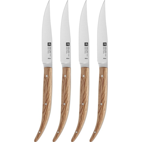 Zwilling Μαχαίρι steak σετ 4 τεμ. σειρά Holm Oak