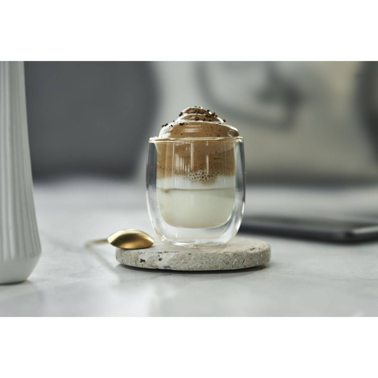Zwilling J.A Henckels Σετ 2 τεμαχίων φλυτζάνια εσπρέσσο 80ml σειρά Double Wall Καφές/ Τσάι