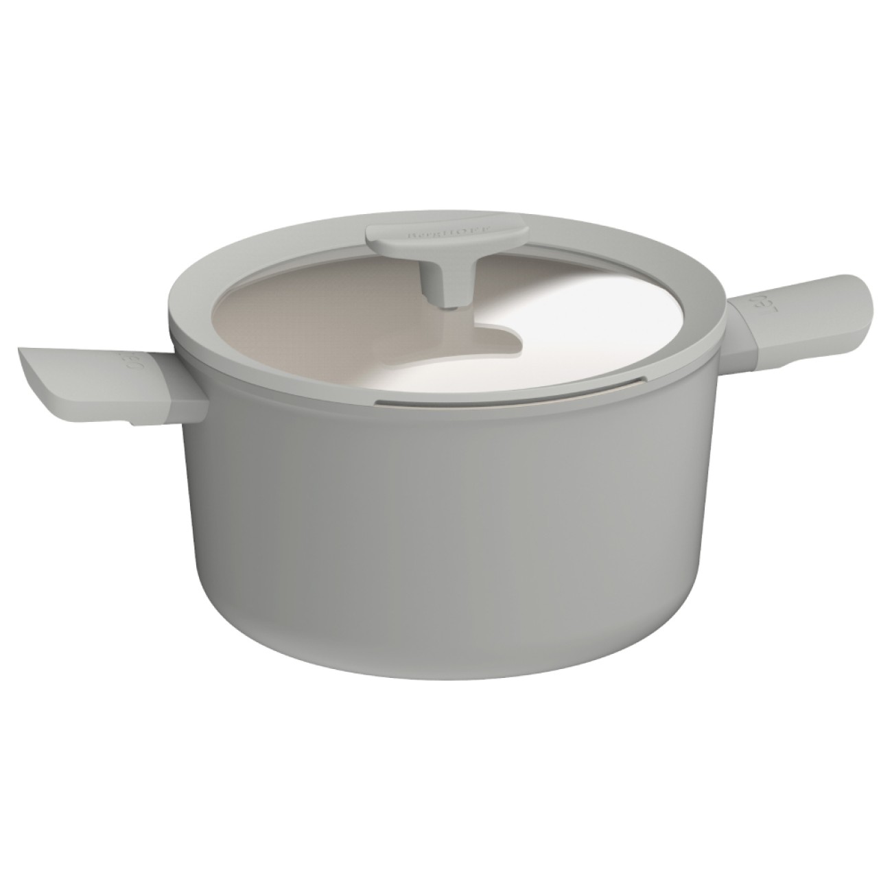 BergHOFF Χύτρα με καπάκι 24εκ / 5,5lt από ανακυκλωμένα υλικά γκρι σειρά Balance Leo
 Κατσαρόλες