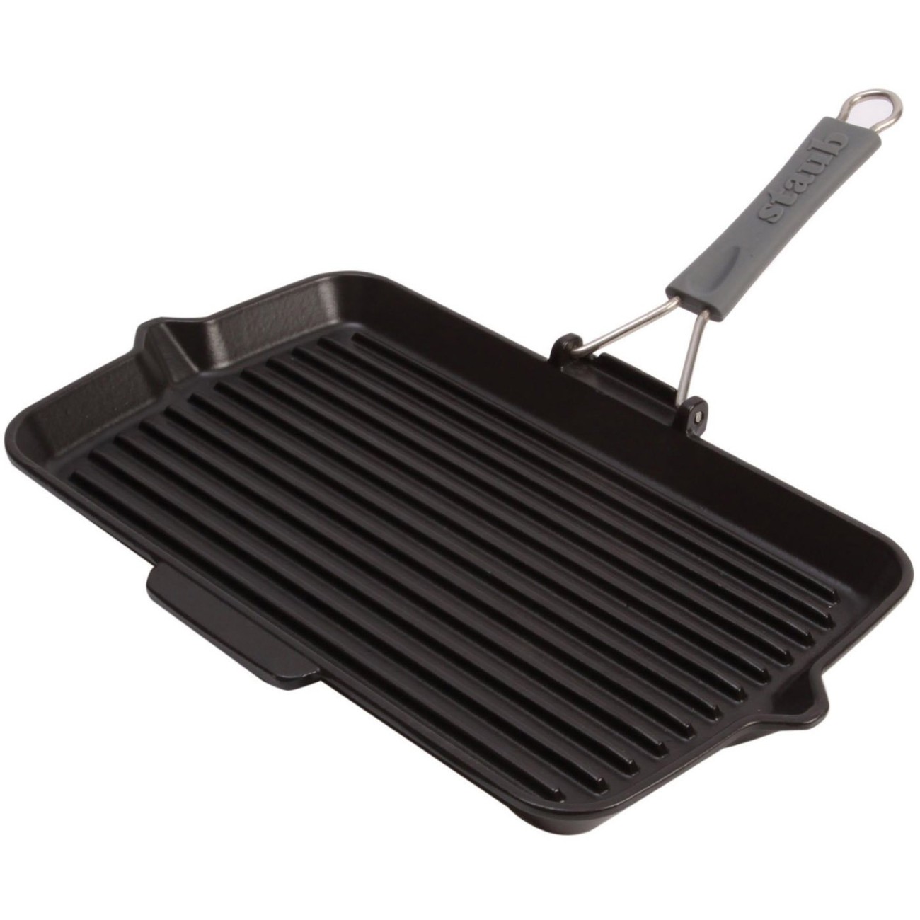 Staub Γκριλιέρα μαντέμι 34x21εκ. με χερούλι σιλικόνης σειρά Grill Symphony Γκριλιέρες/Ψηστιέρες