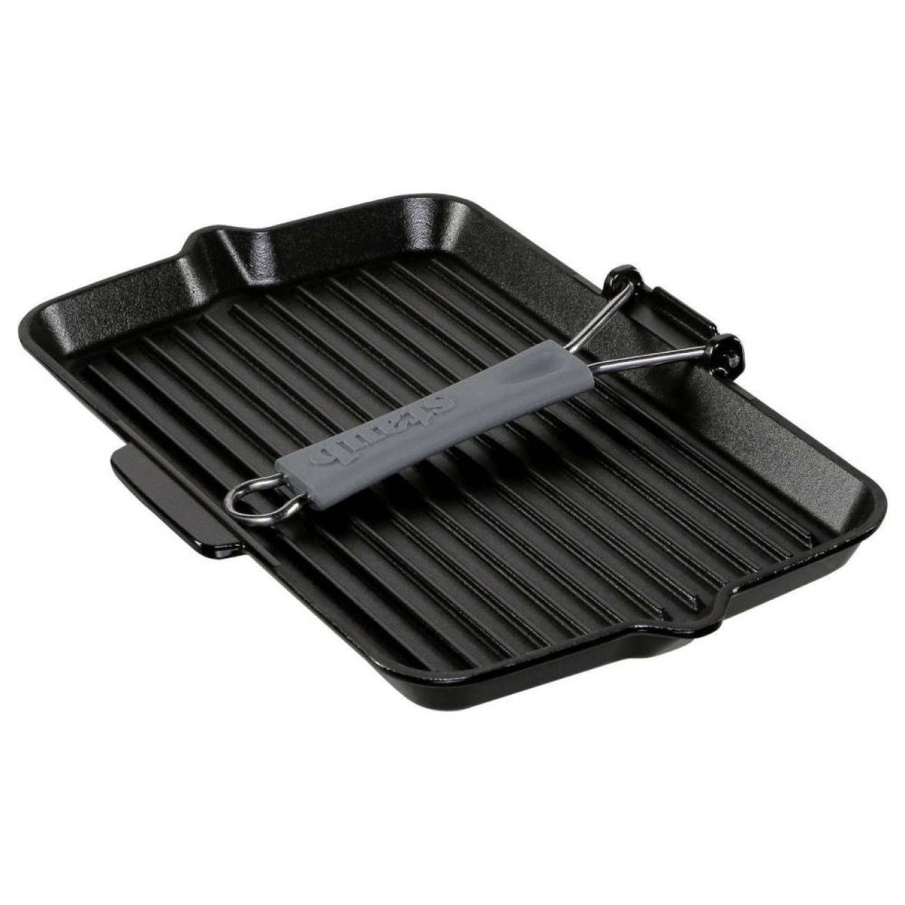 Staub Γκριλιέρα μαντέμι 34x21εκ. με χερούλι σιλικόνης σειρά Grill Symphony Γκριλιέρες/Ψηστιέρες