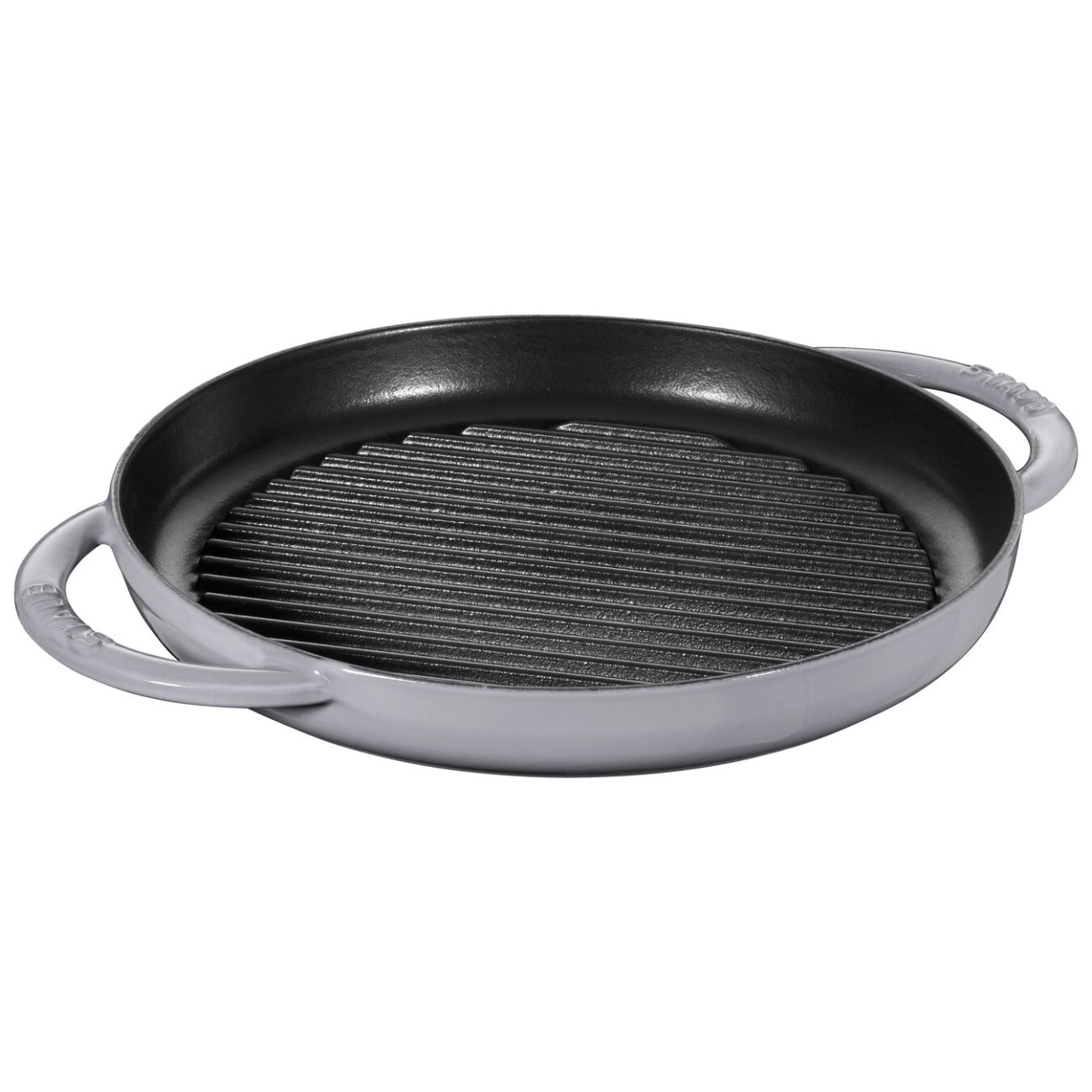 Staub Γκριλιέρα στρογγυλή μαντέμι 26cm σειρά Graphite Grey Γκριλιέρες/Ψηστιέρες