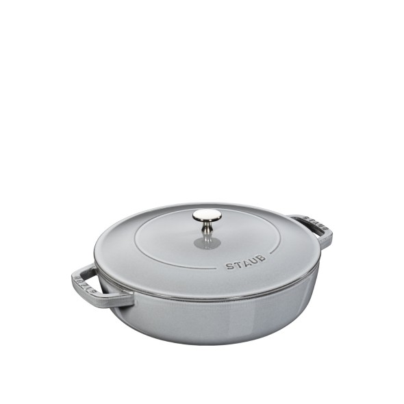Staub Πλακερό o 28 εκ./3,70 λτ. σειρά Graphite Grey Staub Πλακερό o 28 εκ./3,70 λτ. σειρά Graphite Grey