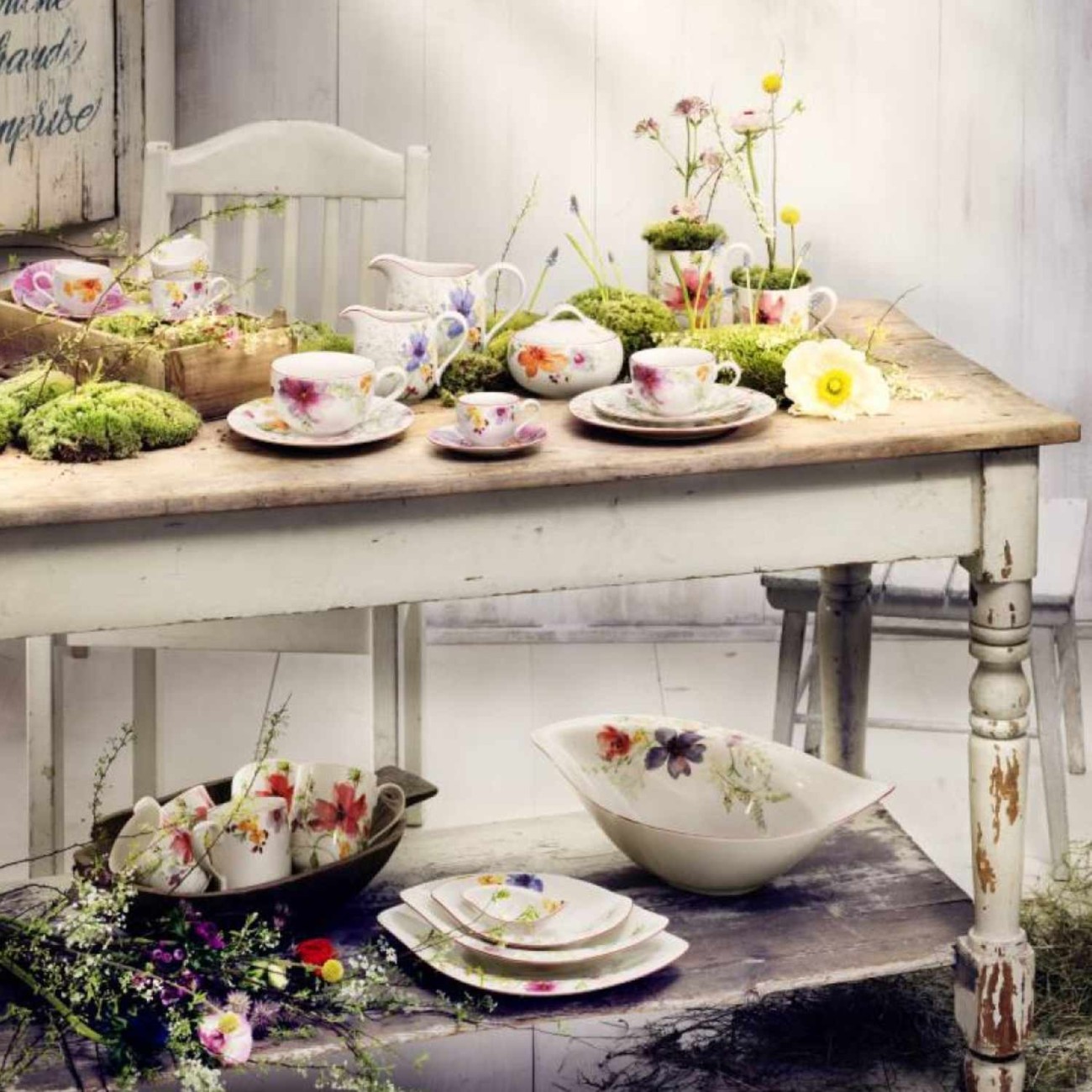 Villeroy & Boch Ζαχαριέρα 0,45 λτ. σειρά Mariefleur Basic Καφετιέρες/ Γαλατιέρες/ Ζαχαριέρες/ Τσαγιέρες