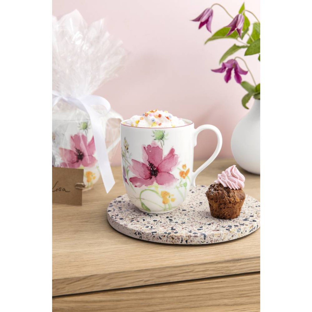 Villeroy & Boch Κούπα Latte Macchiato 0,45 λτ. σειρά Mariefleur Basic Καφές/ Τσάι