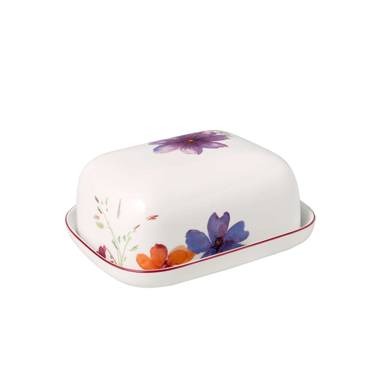 Villeroy & Boch Βουτυριέρα 15Χ12,5Χ6,5 εκ. σειρά Mariefleur Basic Αξεσουάρ Σερβιρίσματος