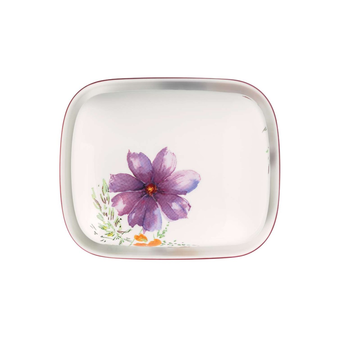 Villeroy & Boch Βουτυριέρα 15Χ12,5Χ6,5 εκ. σειρά Mariefleur Basic Αξεσουάρ Σερβιρίσματος
