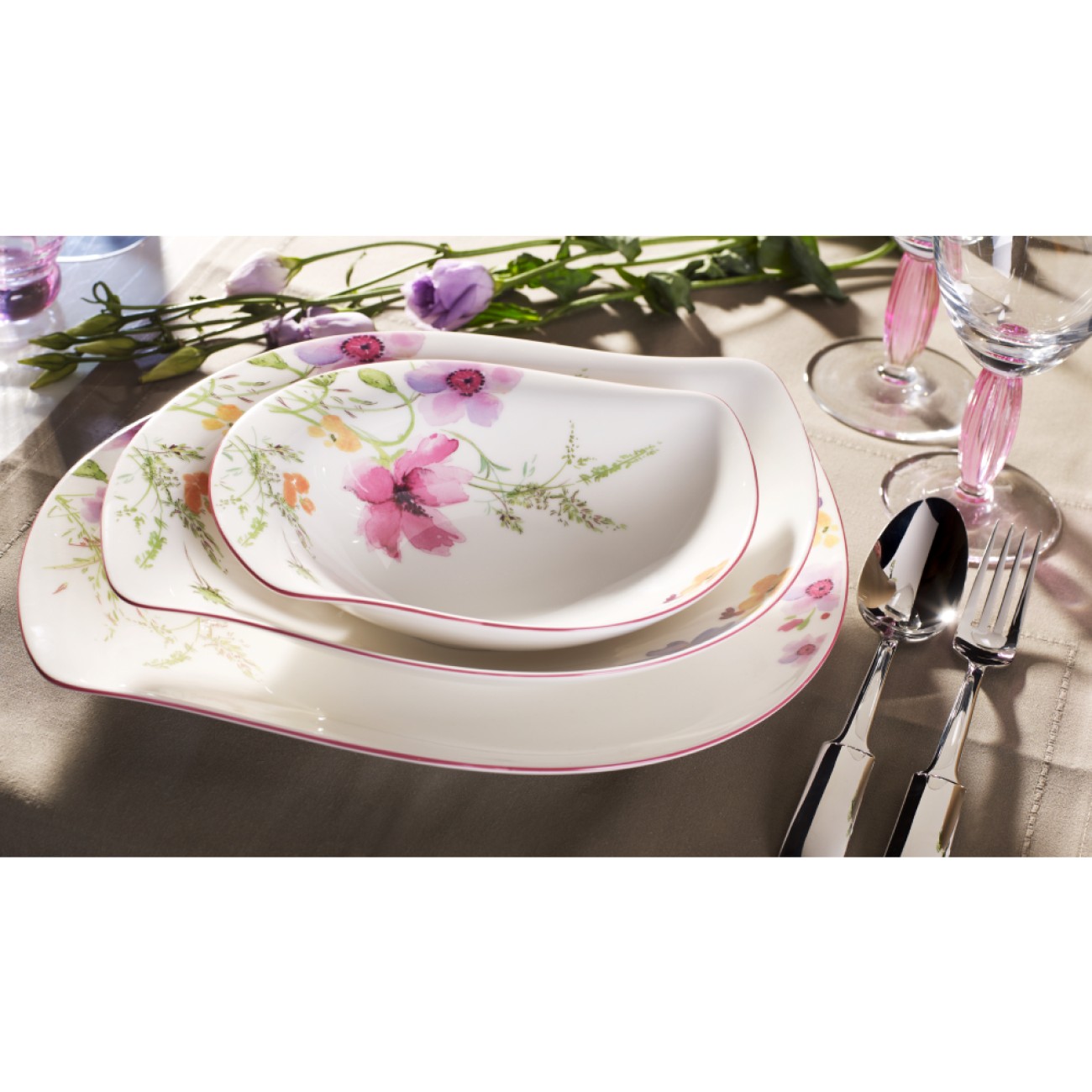 Villeroy & Boch Σαλατιέρα 36Χ24 εκ. σειρά Mariefleur Basic Σερβίρισμα σαλάτας