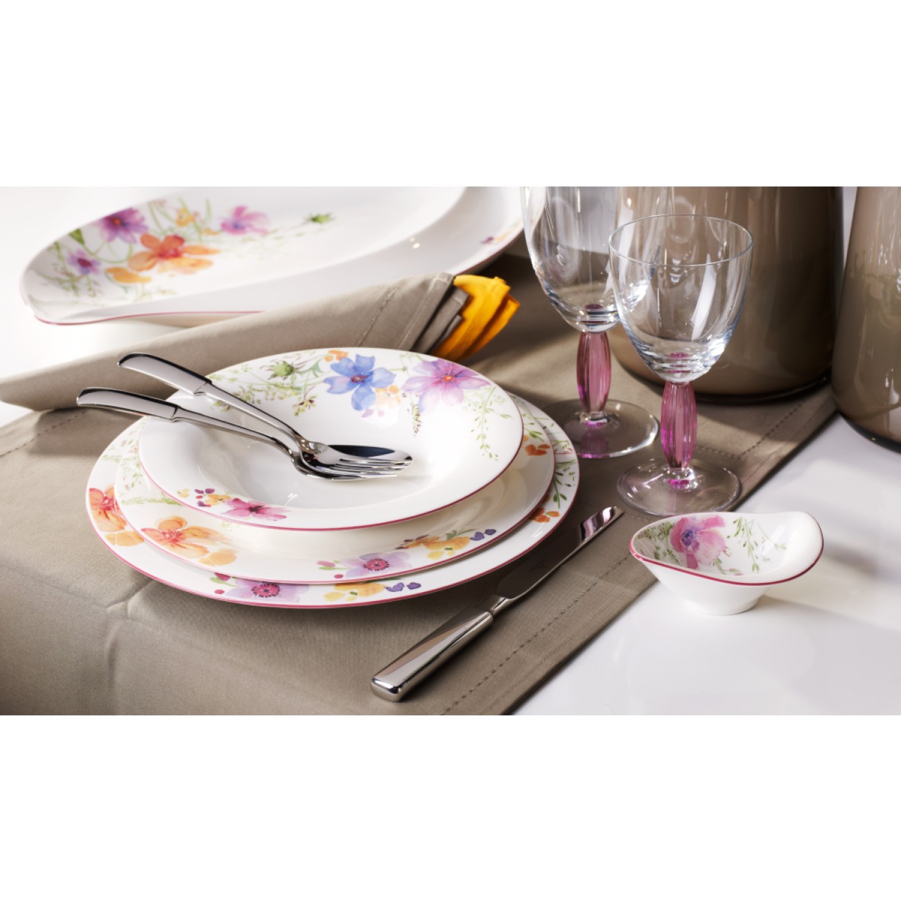 Villeroy & Boch Μπωλ ρηχό 34 εκ. σειρά Mariefleur Basic Σερβίρισμα σαλάτας