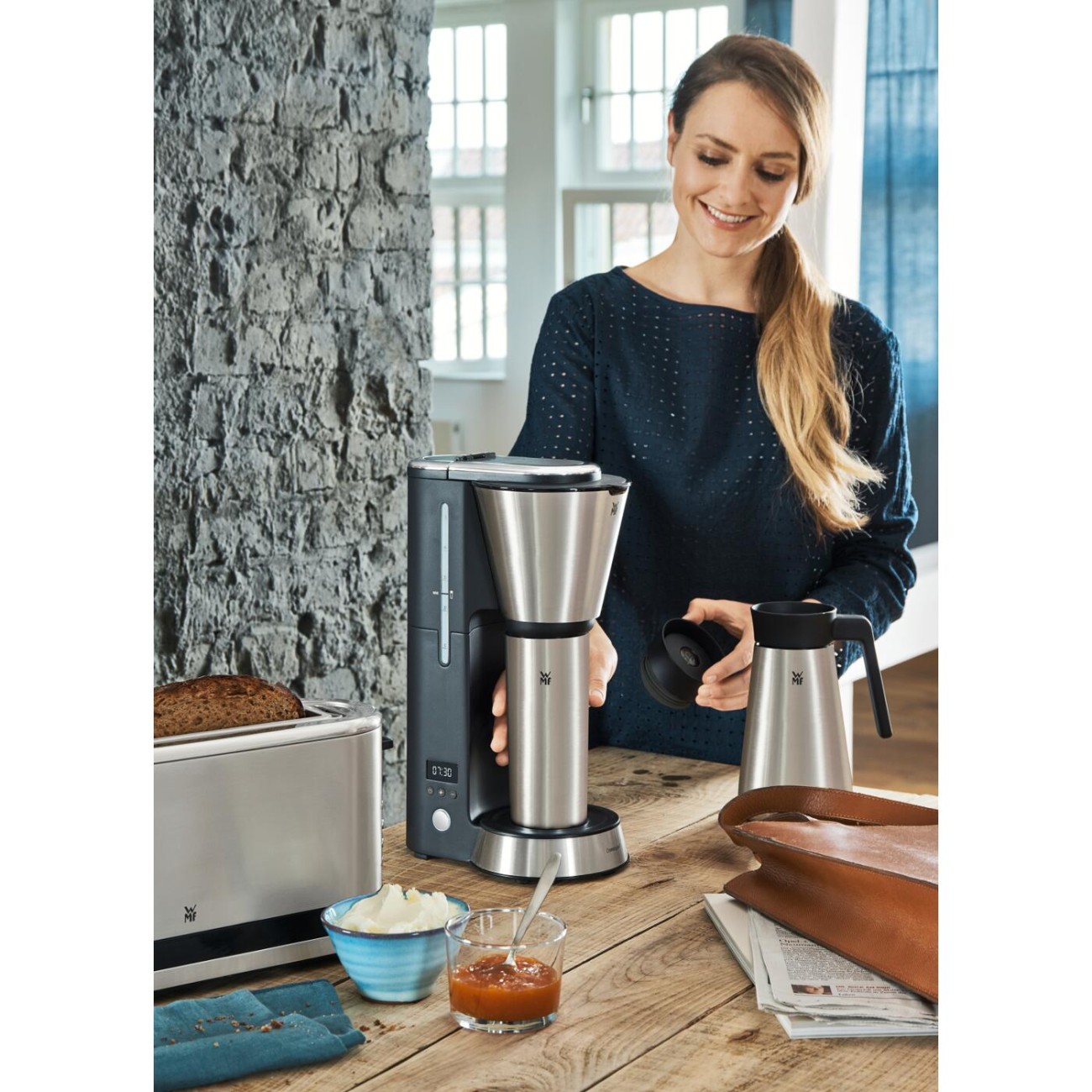 WMF Καφετιέρα Thermo Aroma για 5 φλιτζάνια σειρά Kitchenminis Καφετιέρες