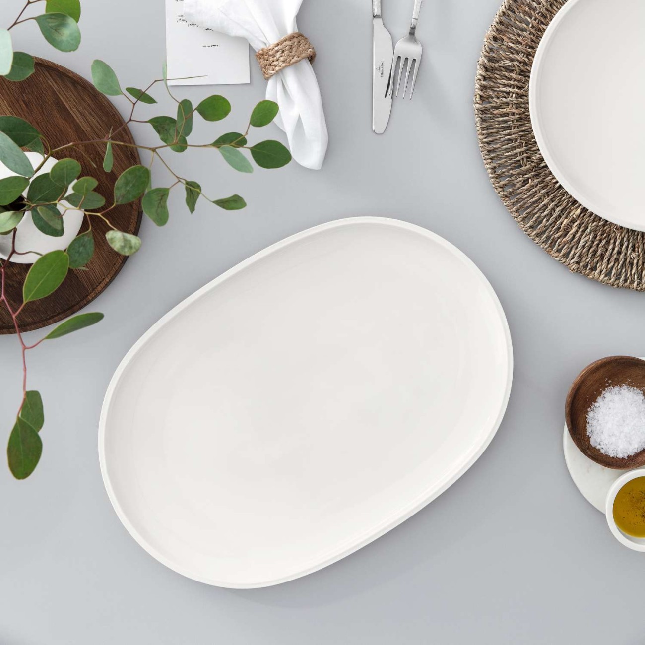 Villeroy & Boch Πιατέλα 43x30 εκ. σειρά Artesano Original 