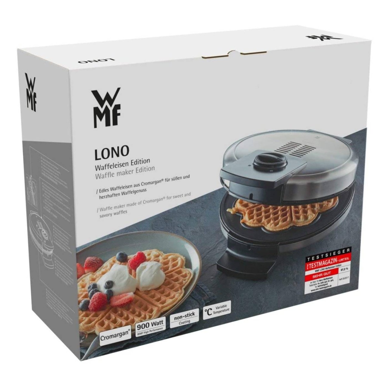 WMF Βαφλιέρα Cromargan mat σειρά Lono Βαφλιέρες/ Κρεπιέρες