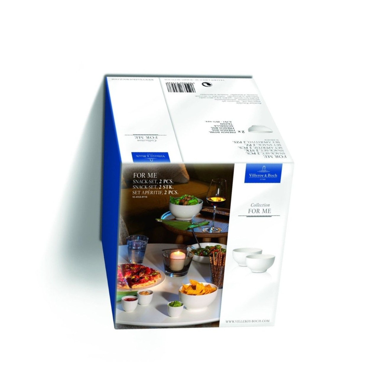 Villeroy & Boch Σετ 2 τεμ. μπολ 0,75 λτ. σειρά For Me Μπολ