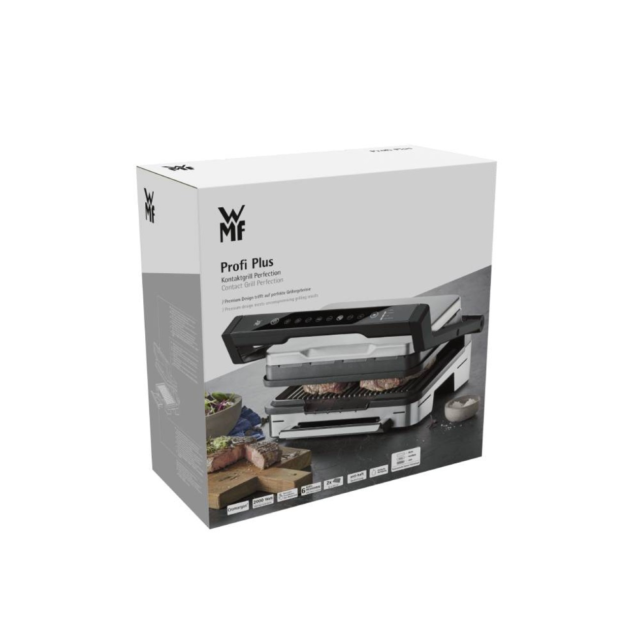 WMF Τοστιέρα/γκριλιέρα 39,5Χ37,5 cm σειρά Profi Plus Perfection Τοστιέρες