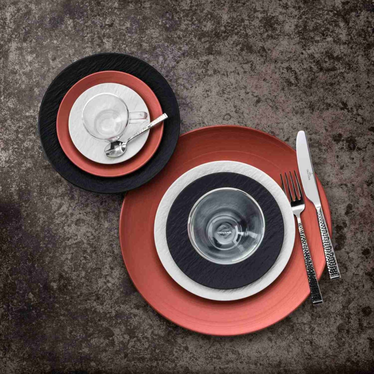 Villeroy & Boch Πιάτο φρούτου 22 εκ. σειρά Manufacture Rock Manufacture Rock by Villeroy & Boch
