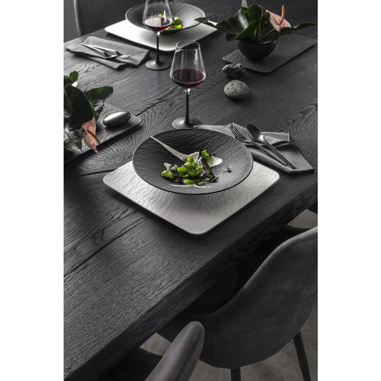 Villeroy & Boch Μπολ/Σαλατιέρα βαθιά 29 εκ./0,44 λτ. σειρά Manufacture Rock by Villeroy & Boch