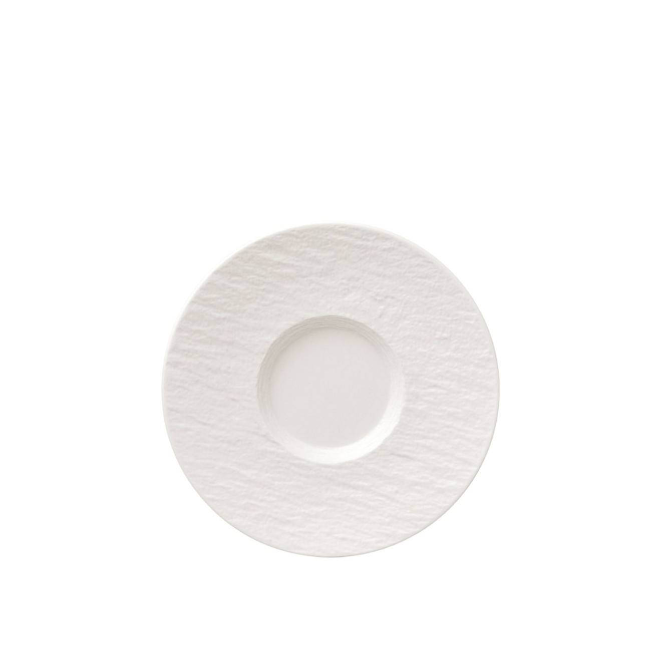 Villeroy & Boch Πιάτο καφέ 15,5 εκ. σειρά Manufacture Rock Blanc Manufacture Rock by Villeroy & Boch