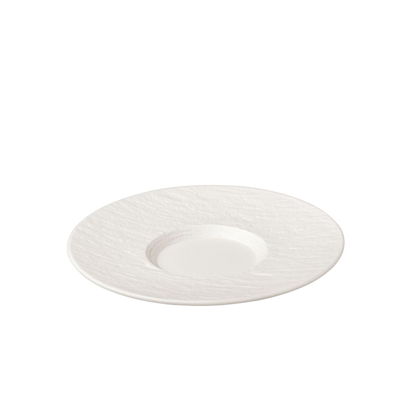 Villeroy & Boch Πιάτο καφέ 15,5 εκ. σειρά Manufacture Rock Blanc Manufacture Rock by Villeroy & Boch