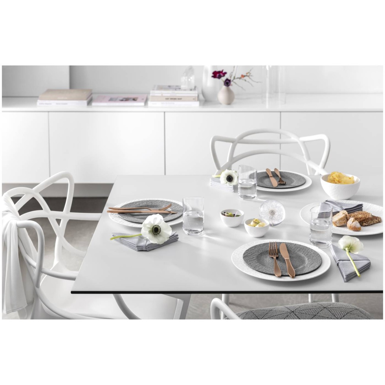Villeroy & Boch Μπολ 0,65 λτ. σειρά Manufacture Rock Blanc Manufacture Rock by Villeroy & Boch