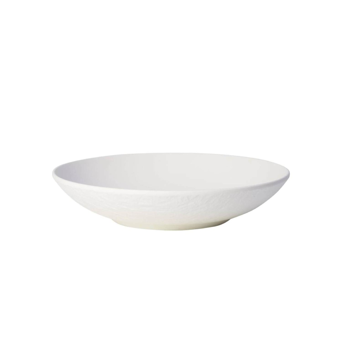 Villeroy & Boch Πιάτο βαθύ/μπολ σαλάτας 1100ml σειρά Manufacture Rock Blanc Manufacture Rock by Villeroy & Boch
