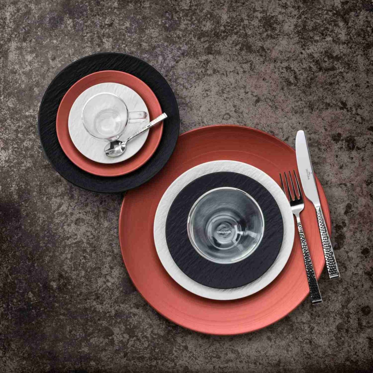 Villeroy & Boch Πιάτο φρούτου 22 εκ. σειρά Manufacture Rock Blanc Manufacture Rock by Villeroy & Boch