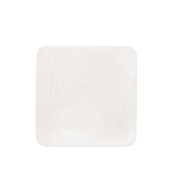 Villeroy & Boch Πιατέλλα τετράγωνη 32Χ32 εκ. σειρά Manufacture Rock Blanc Villeroy & Boch Πιατέλλα τετράγωνη 32Χ32 εκ. σειρά Manufacture Rock Blanc