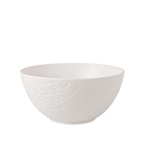 Villeroy & Boch Σαλατιέρα 24 εκ./2,4 λτ. σειρά Manufacture Rock Blanc Villeroy & Boch Σαλατιέρα 24 εκ./2,4 λτ. σειρά Manufacture Rock Blanc