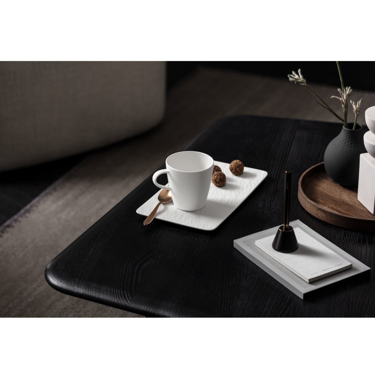Villeroy & Boch Κούπα 0,37 λτ. σειρά Manufacture Rock Blanc Manufacture Rock by Villeroy & Boch