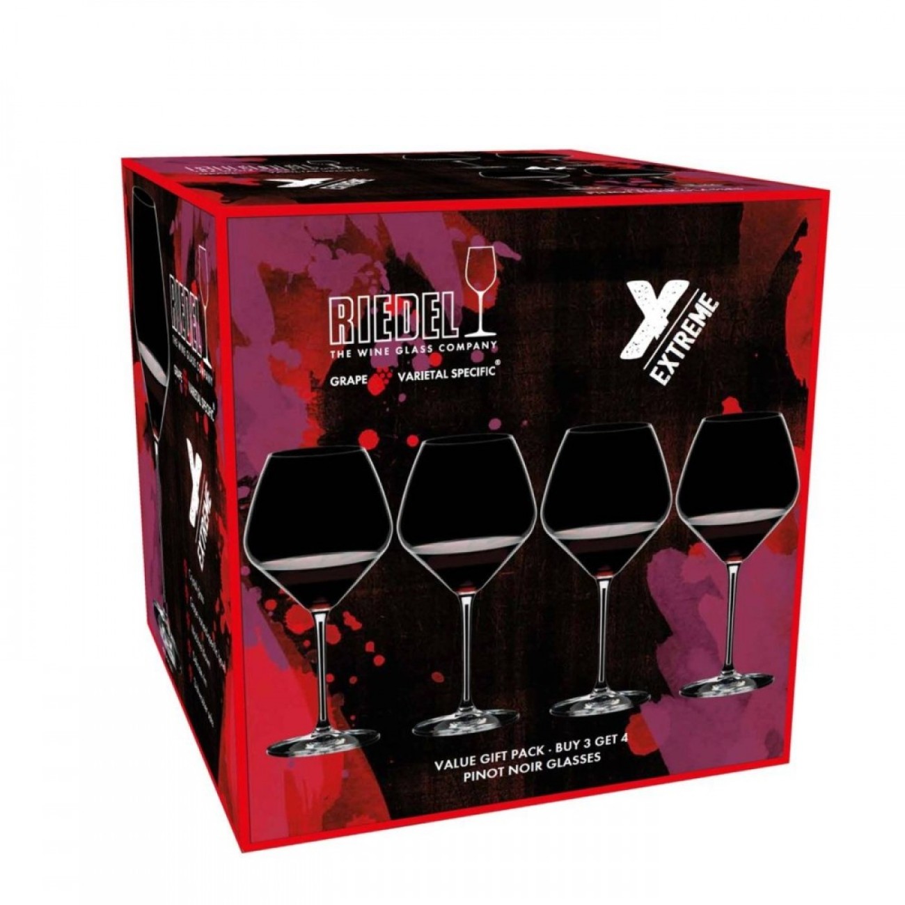 Riedel Σετ 3 τεμ + 1 Δώρο Ποτήρια Κρασιού/Pinot Noir 770ml σειρά Extreme Extreme by Riedel