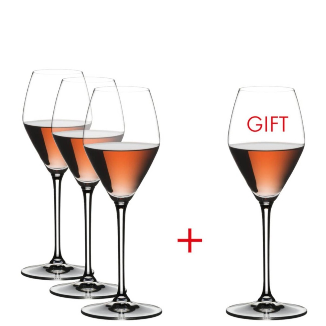 Riedel Σετ Ποτηριών 3+1 δώρο Σαμπάνιας/Ροζέ Κρασί 322ml σειρά Extreme Extreme by Riedel