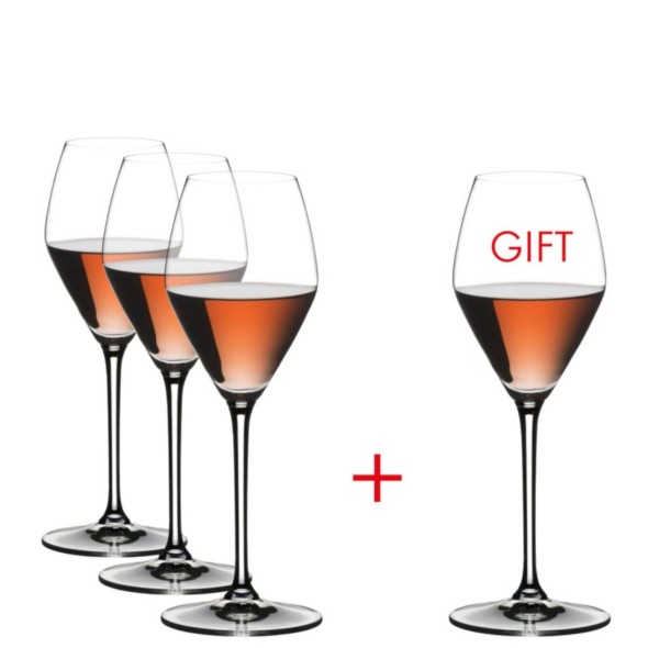 Riedel Σετ Ποτηριών 3+1 δώρο Σαμπάνιας/Ροζέ Κρασί 322ml σειρά Extreme Riedel Σετ Ποτηριών 3+1 δώρο Σαμπάνιας/Ροζέ Κρασί 322ml σειρά Extreme