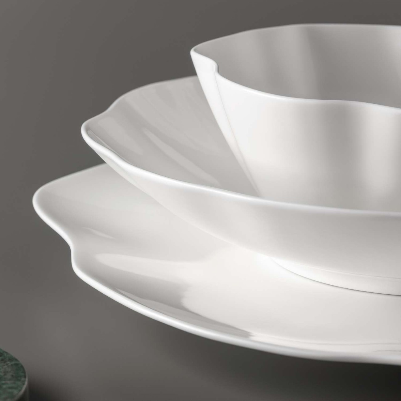 Villeroy & Boch Πιατέλα στρόγγυλη 32 εκ. White σειρά Pura Πιατέλες