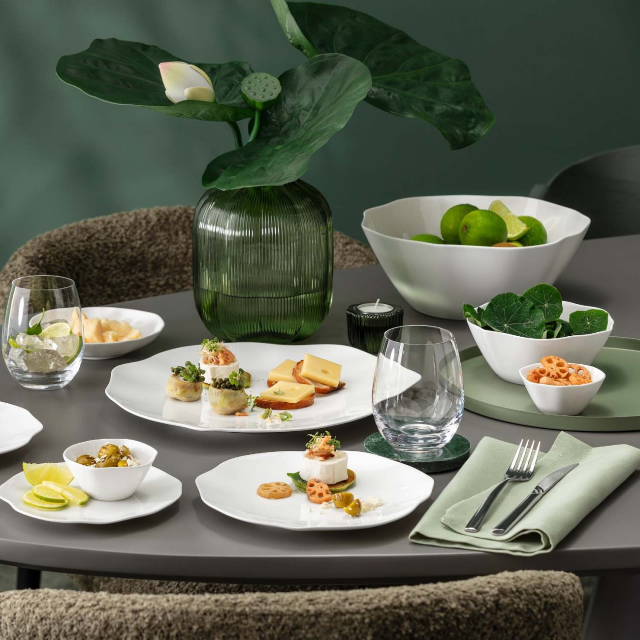 Villeroy & Boch Σαλατιέρα 26 εκ./1,80 λτ. White σειρά Pura Σαλατιέρες/Διάφορα