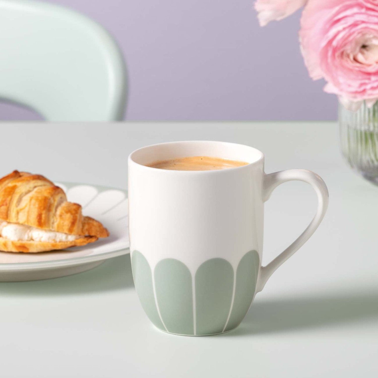 Villeroy & Boch Κούπα 290ml σειρά Fleur Vert Κούπες/Φλυτζάνια