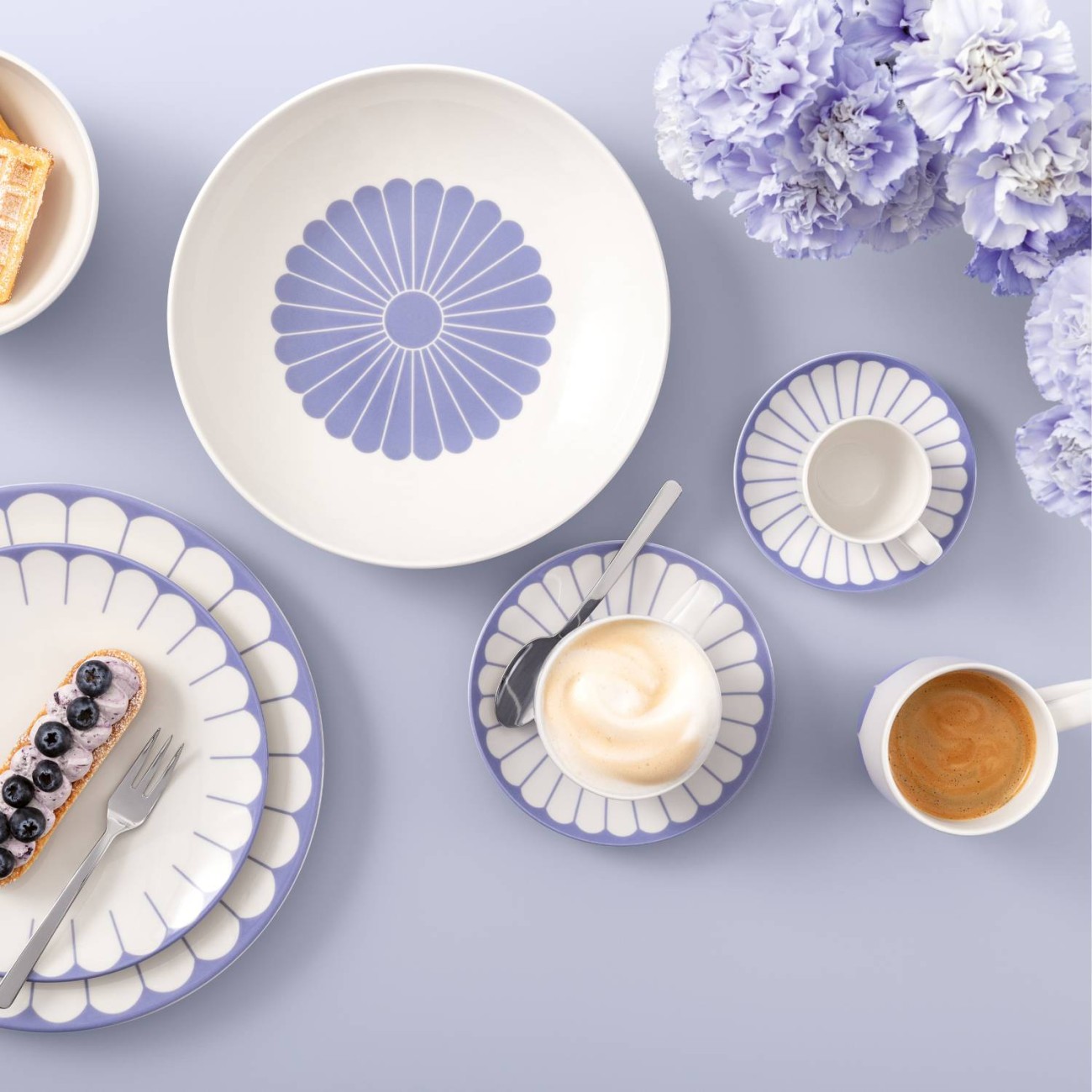 Villeroy & Boch Πιάτο εσπρέσσο 11,7 εκ. σειρά Fleur Bleu Φλυτζάνια & Πιάτα Καφέ/Τσαγιού