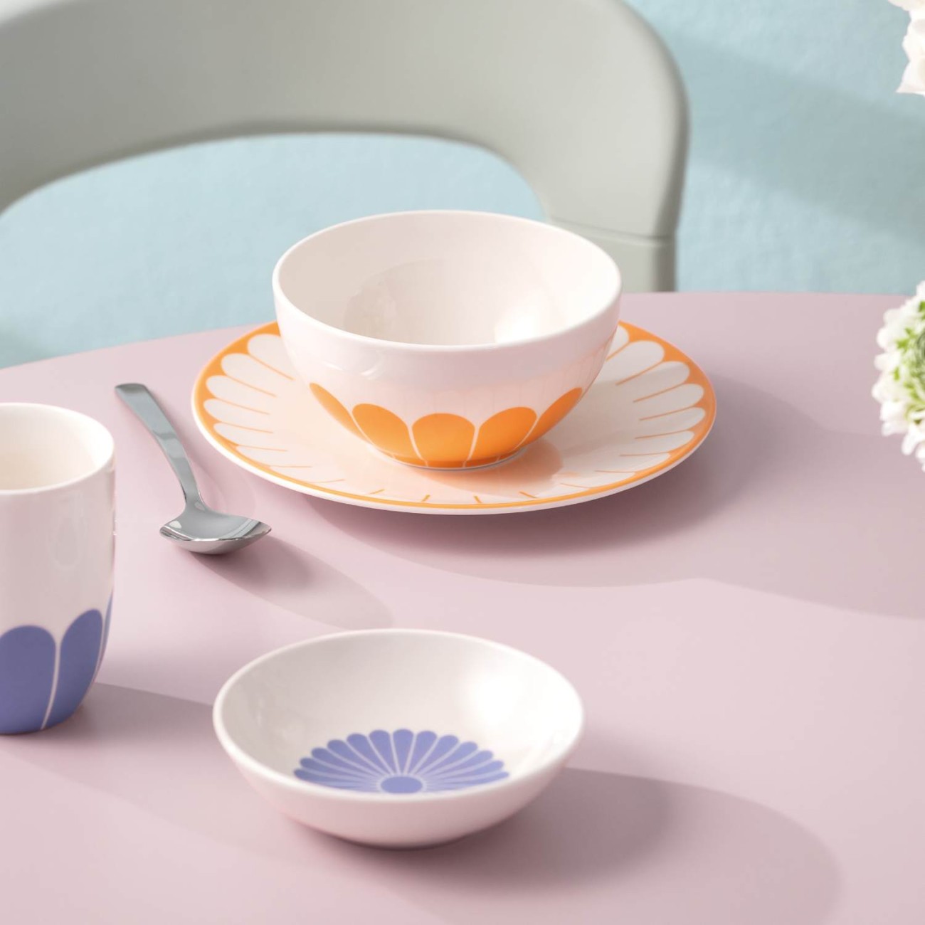 Villeroy & Boch Μπολ 13 εκ./110ml σειρά Fleur Bleu Μπολ