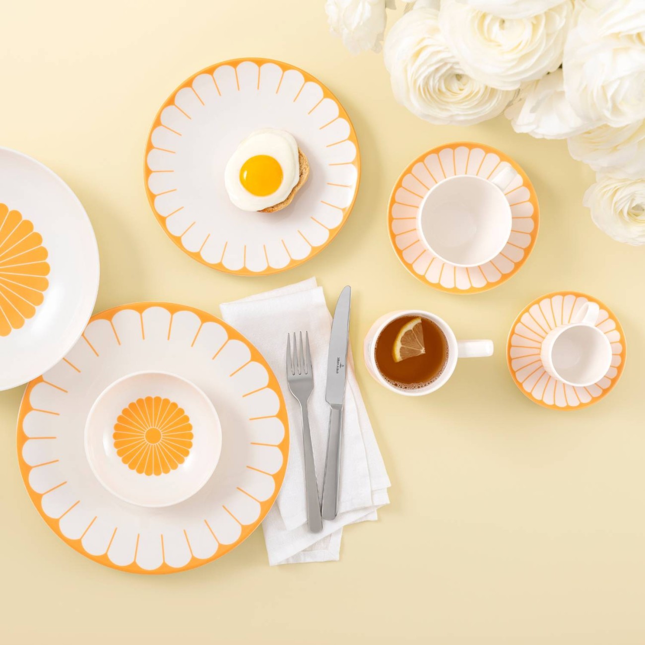 Villeroy & Boch Φλιτζάνι καφέ 0,16 λτ. σειρά Fleur Soleil Φλυτζάνια & Πιάτα Καφέ/Τσαγιού