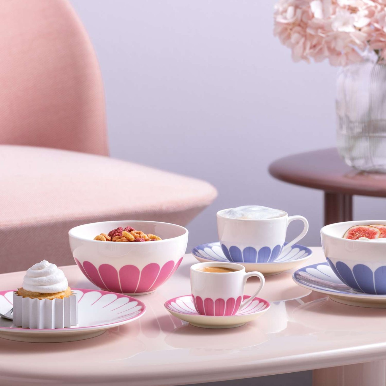 Villeroy & Boch Πιάτο εσπρέσσο 11,7 εκ. σειρά Fleur Cassis Φλυτζάνια & Πιάτα Καφέ/Τσαγιού