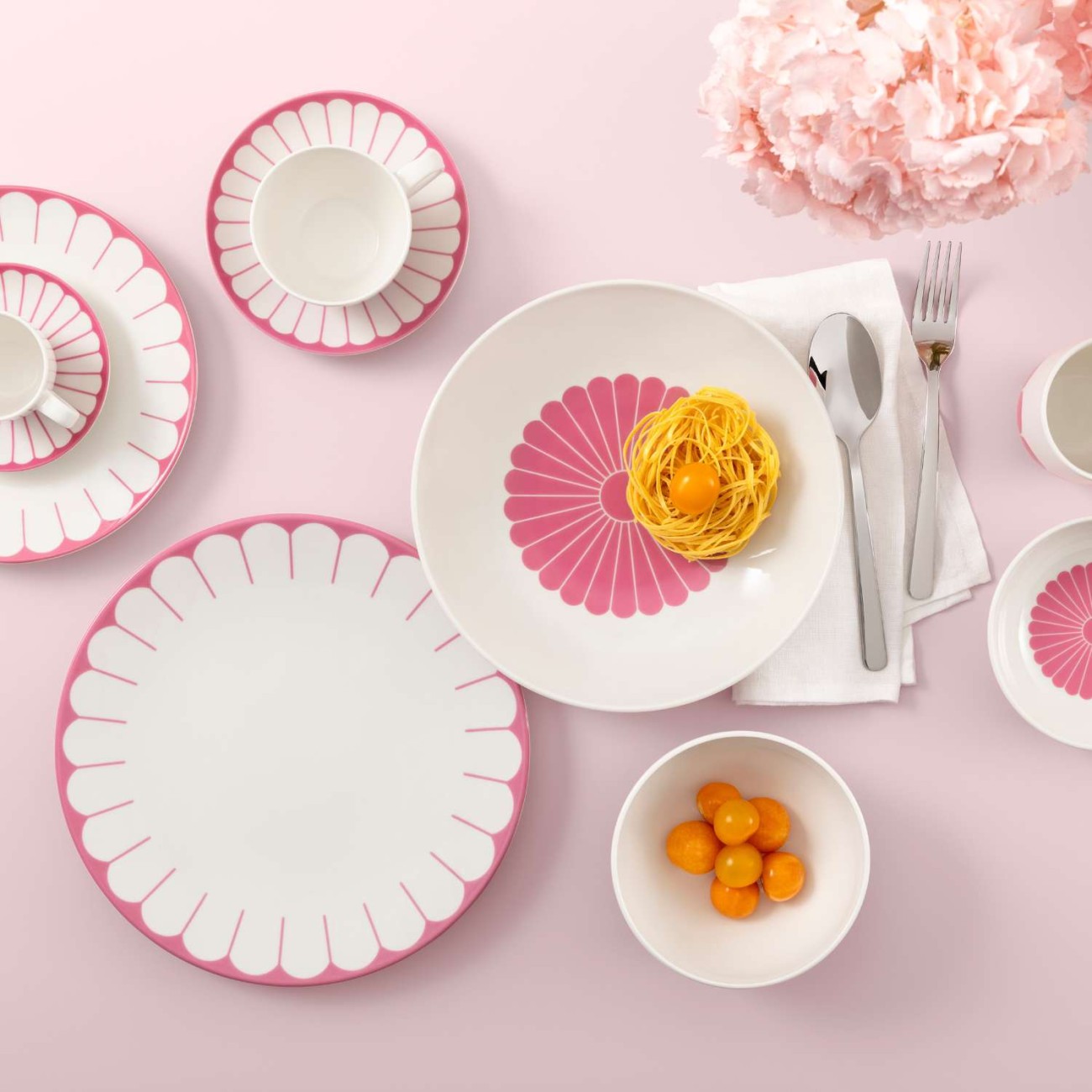 Villeroy & Boch Πιάτο φαγητού 26,6 εκ. σειρά Fleur Cassis Πιάτα ρηχά φαγητού