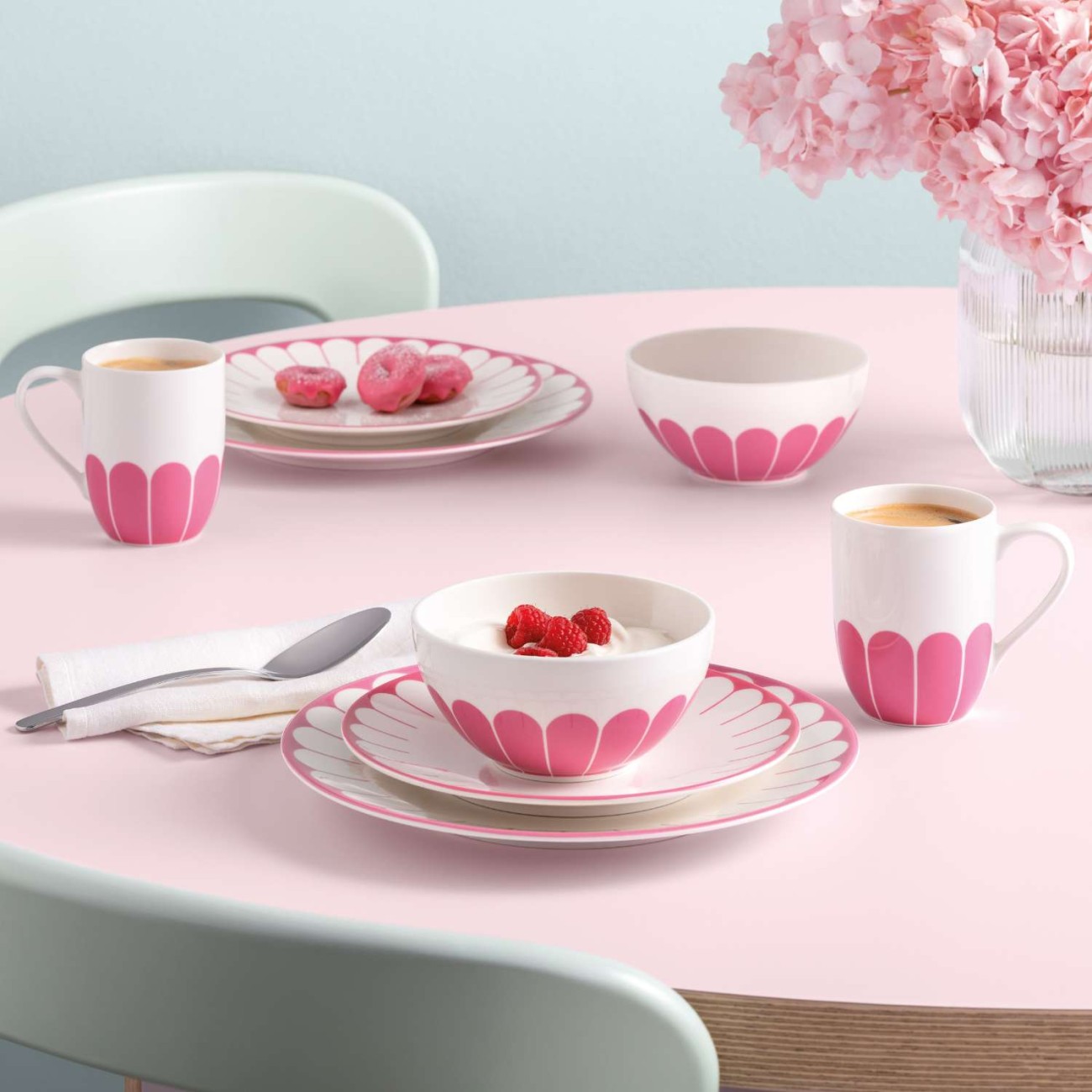 Villeroy & Boch Κούπα 290ml σειρά Fleur Cassis Φλυτζάνια & Πιάτα Καφέ/Τσαγιού