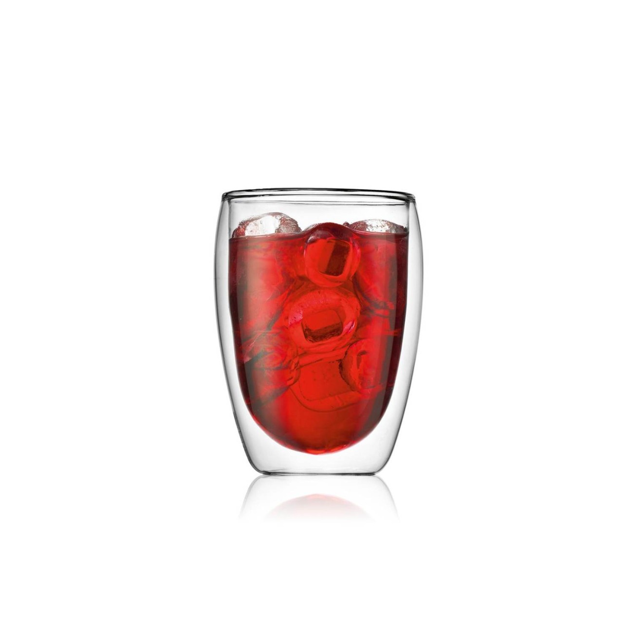Bodum Σετ 2 τεμ. ποτήρια double wall 350ml Transparent  σειρά σειρά Pavina Κούπες/Φλυτζάνια