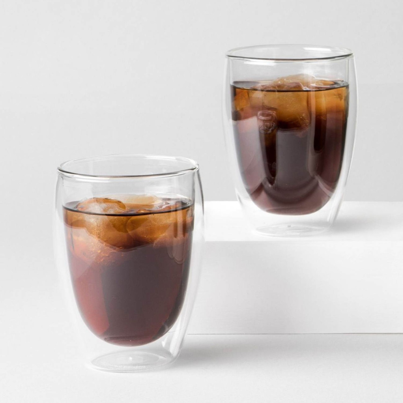 Bodum Σετ 2 τεμ. ποτήρια double wall 350ml Transparent  σειρά σειρά Pavina Κούπες/Φλυτζάνια