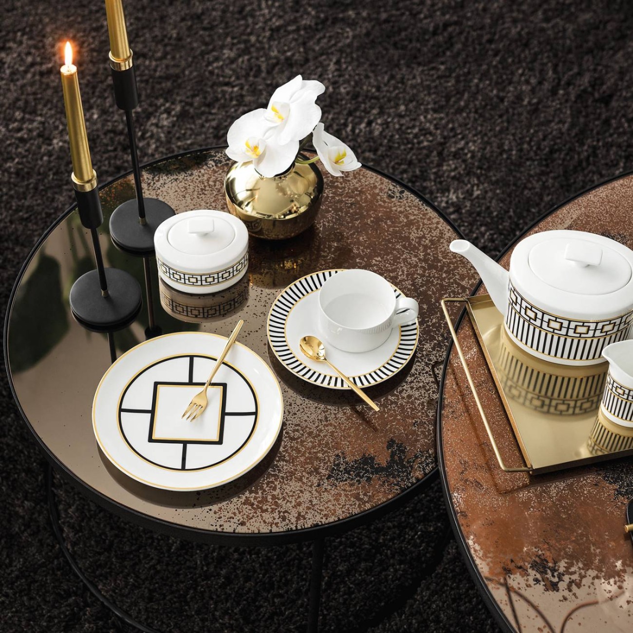 Villeroy & Boch Πιάτο φρούτου 22 εκ. σειρά MetroChic Πιάτα φρούτου/γλυκού
