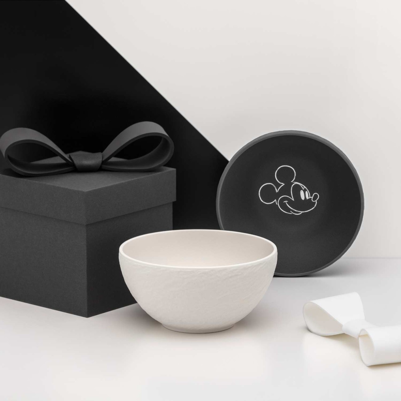 Villeroy & Boch Μπολ δημητριακών 0,43 λτ. σειρά Manufacture Rock Mickey Mouse Παιδικά Σετ Φαγητού