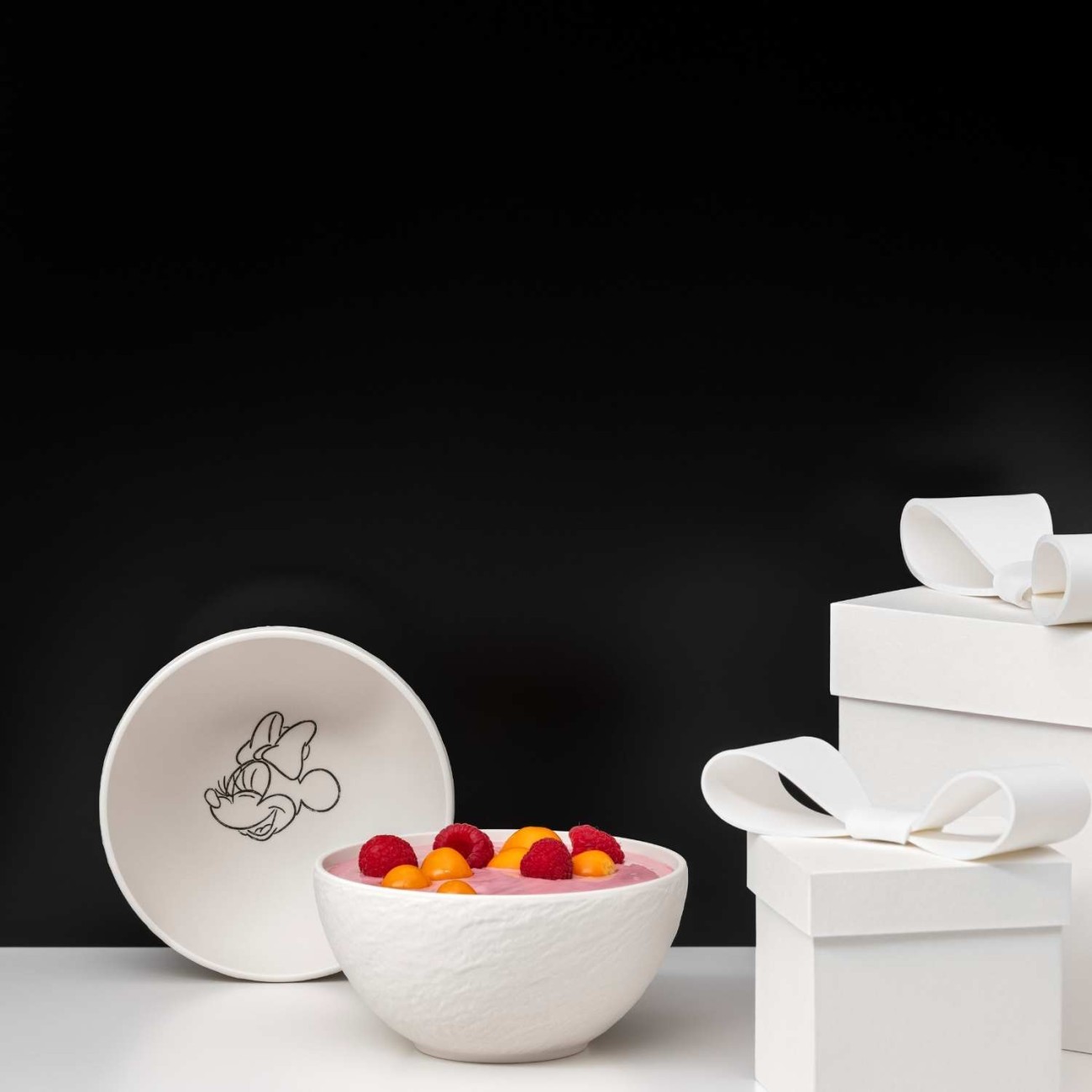 Villeroy & Boch Μπολ δημητριακών 0,43 λτ. σειρά Manufacture Rock Blanc Mickey Mouse Manufacture Rock by Villeroy & Boch