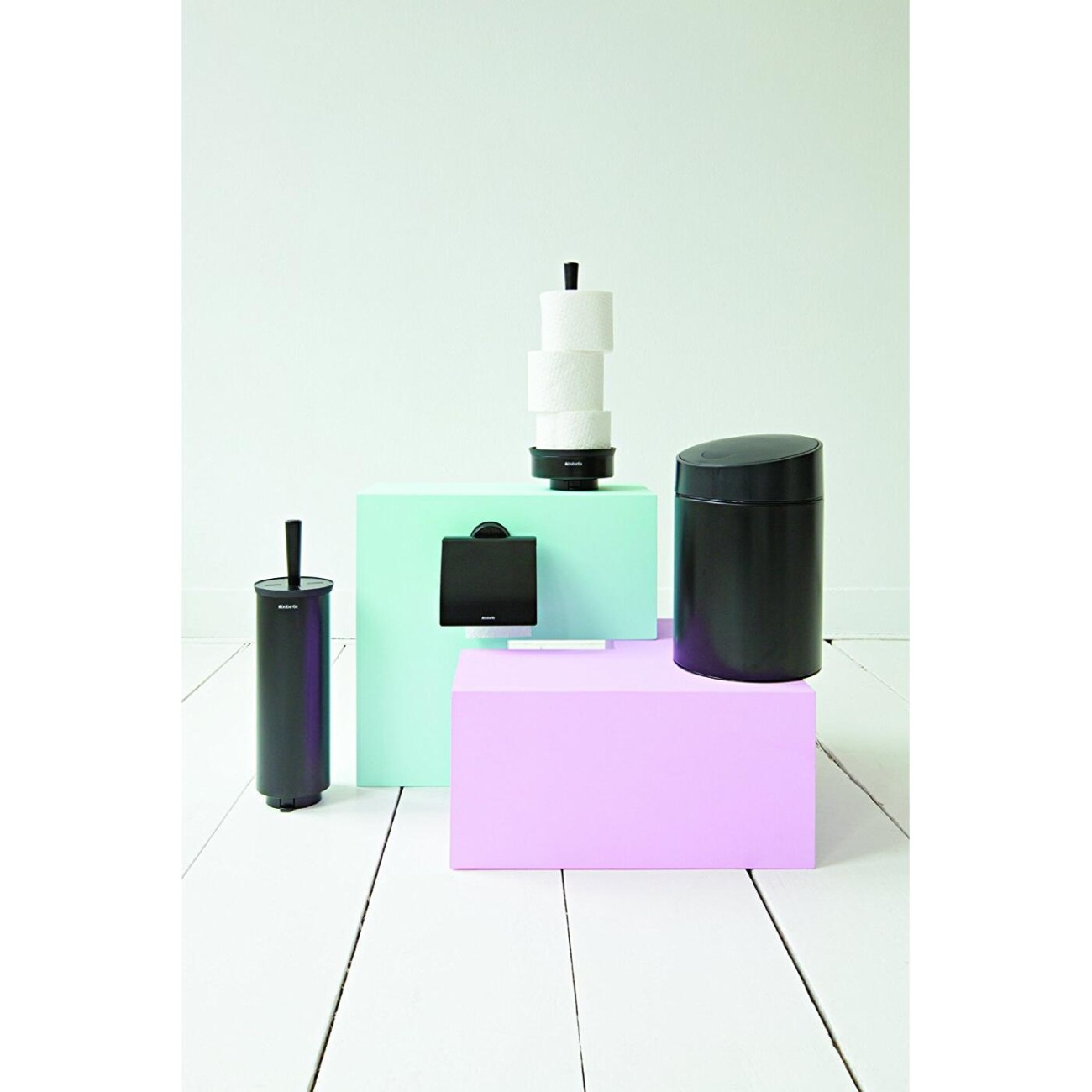 Brabantia Πιγκάλ με βάση στήριξης Black Αξεσουάρ Μπάνιου