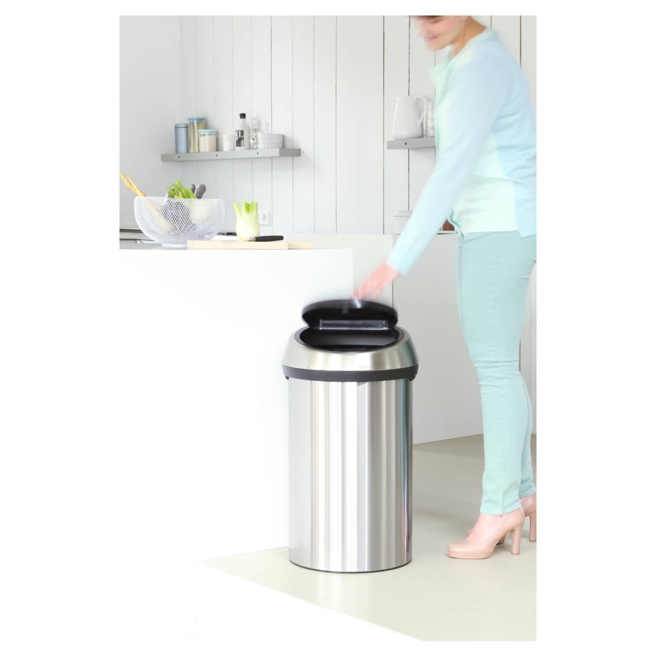 Brabantia Δοχείο 60 λτ. FPP Touch Bin Κάδοι Κουζίνας